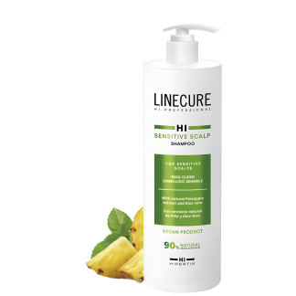 SHAMPOO SENSITIVE SCALP "con estratto di ananas e aloe vera" PROFESSIONALE