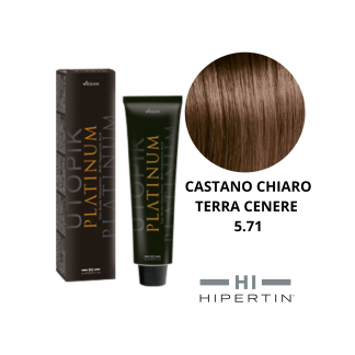COLORE UTOPIK PLATINUM 5.71 CASTANO CHIARO TERRA CENERE
