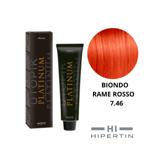 COLORE UTOPIK PLATINUM 7.46 BIONDO RAME ROSSO