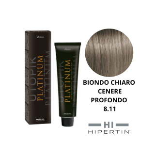 COLORE UTOPIK PLATINUM 8.11 BIONDO CHIARO CENERE PROFONDO