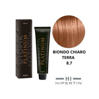 COLORE UTOPIK PLATINUM 8.7 BIONDO CHIARO TERRA