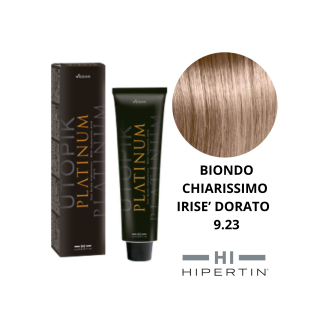 COLORE UTOPIK PLATINUM 9.23 BIONDO CHIARISSIMO IRISE' DORATO
