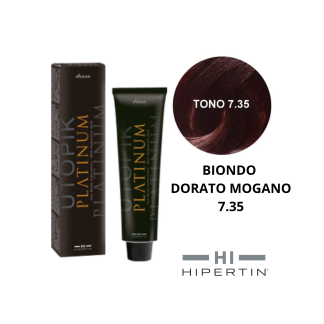 COLORE UTOPIK PLATINUM 7.35 BIONDO DORATO MOGANO