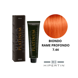 COLORE UTOPIK PLATINUM 7.44 BIONDO RAME INTENSO