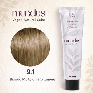 Colore Mundus 9.1 Biondo Chiarissimo Cenere
